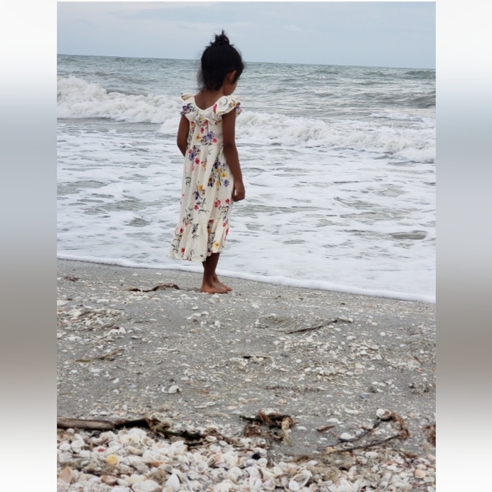 Floral Ruffle Dress - Picture 8 of 8